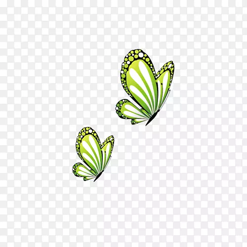 蝴蝶平彩绘元素
