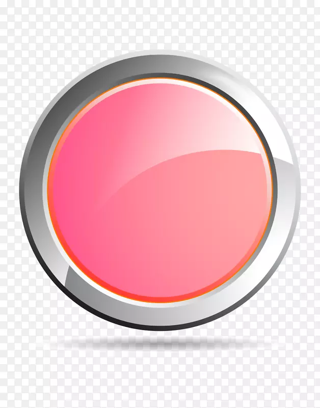 圆欧式盘梯度标签纹理粉红圆
