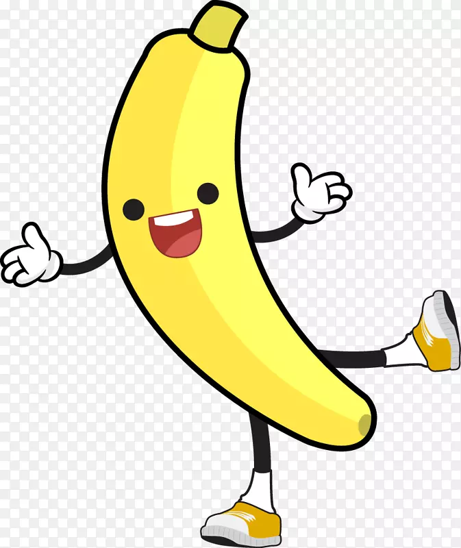 香蕉面包香蕉蛋糕免费内容剪辑艺术有趣的种植剪贴画