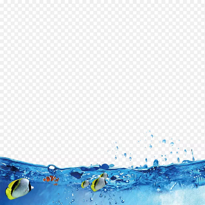 海水蓝色水资源.蓝色海水材料