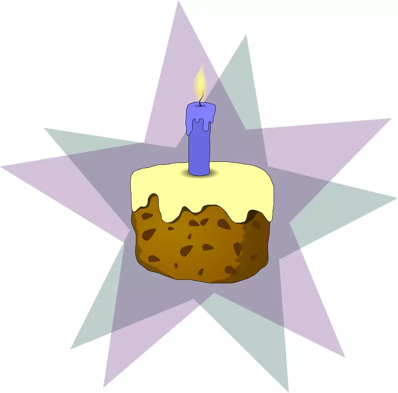 生日蛋糕糖霜纸杯蛋糕剪贴画生日蛋糕免费图片
