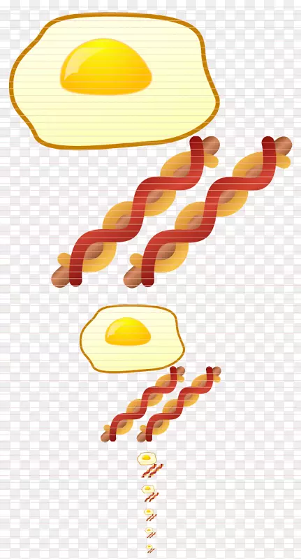 早餐牛角面包快餐煎饼剪贴画-免费早餐图片