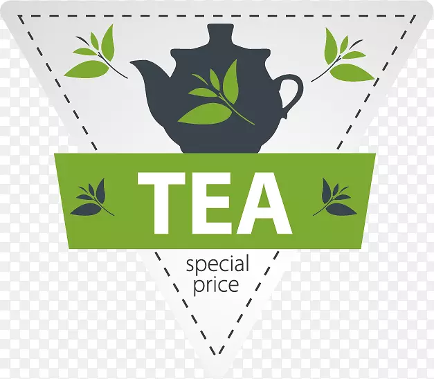 绿茶标签-茶叶标签设计