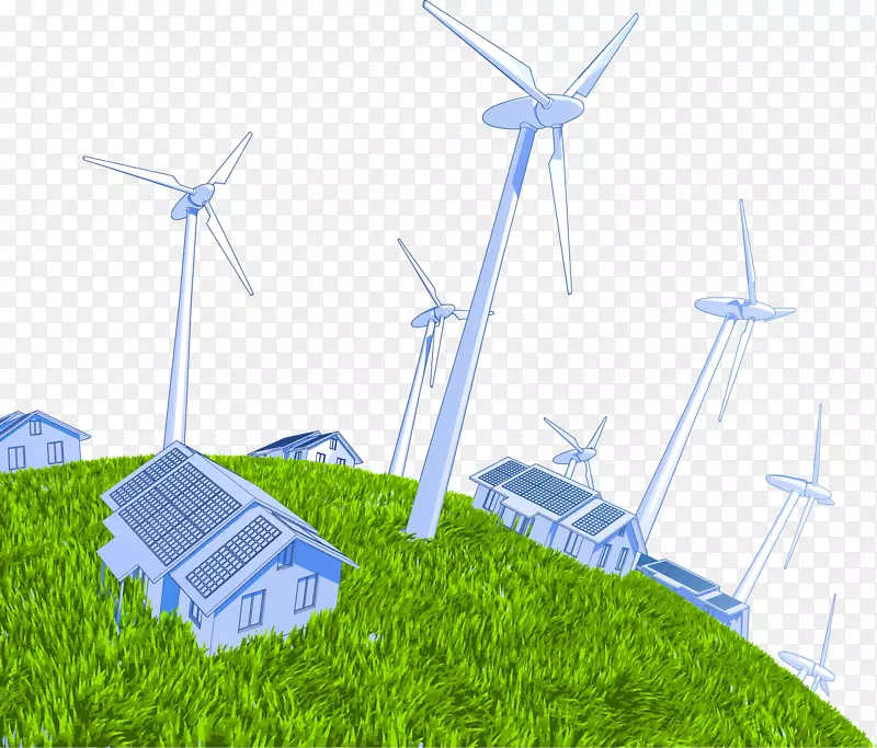 风力发电机太阳能发电机风力涡轮机