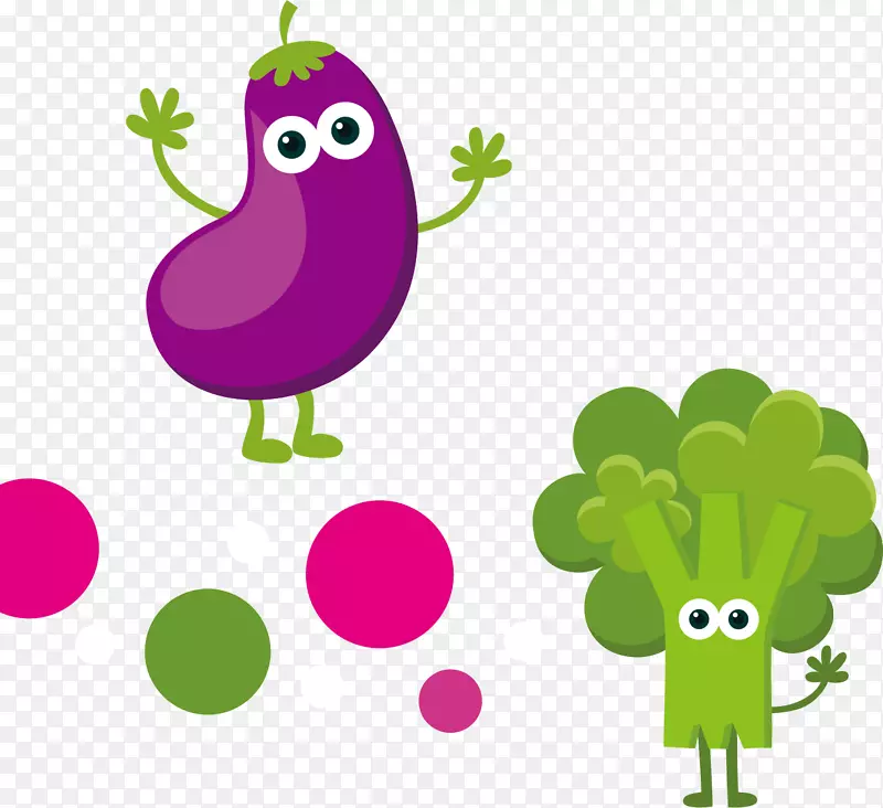 蔬菜画卡通卡通创意蔬菜