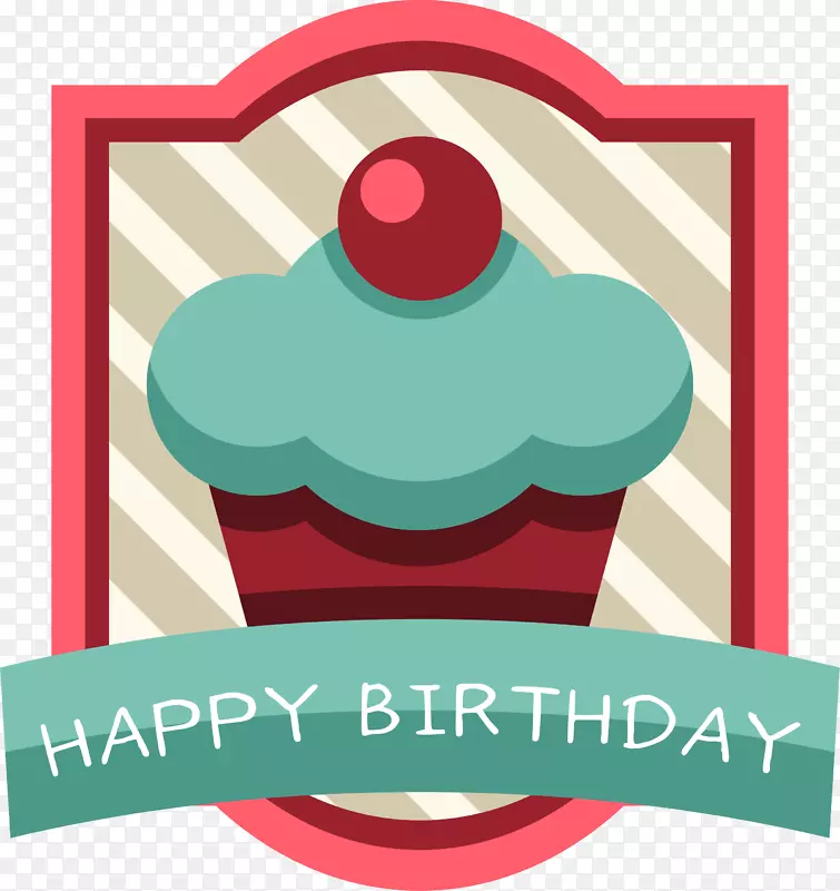 生日蛋糕-卡通生日蛋糕标签