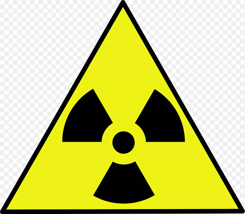 第7类放射性废物危险物质标签.警告标志