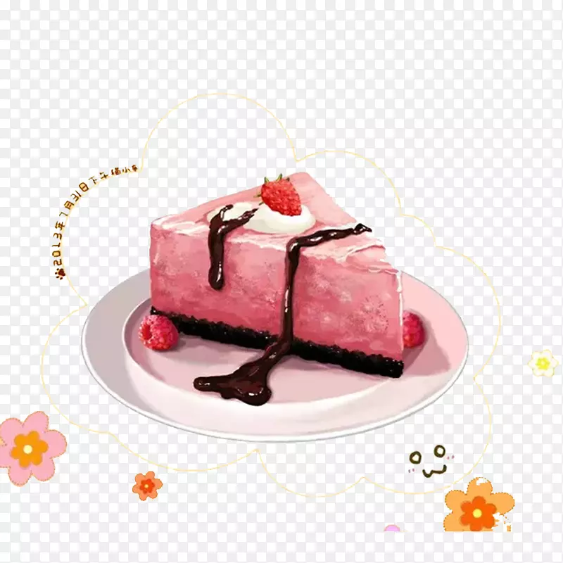 奶油蛋糕西式糖果店食谱-卡通蛋糕