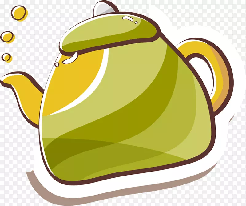 绿茶茶壶-一壶茶