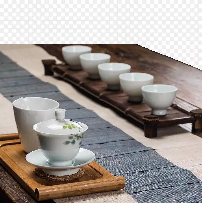 茶具桌-桌上的茶