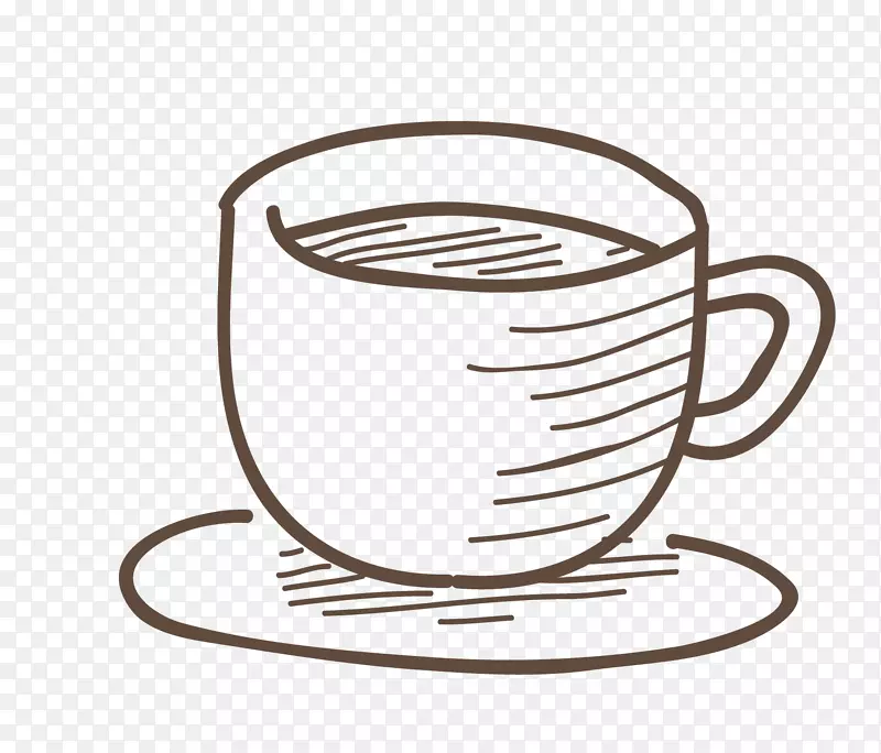 港式奶茶咖啡-卡通茶