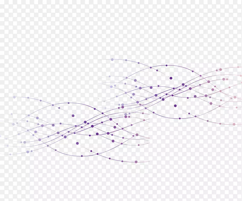 区域紫色角字体-创意线