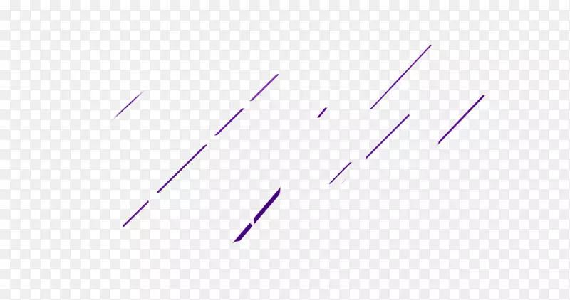 紫色角字体-浮动线