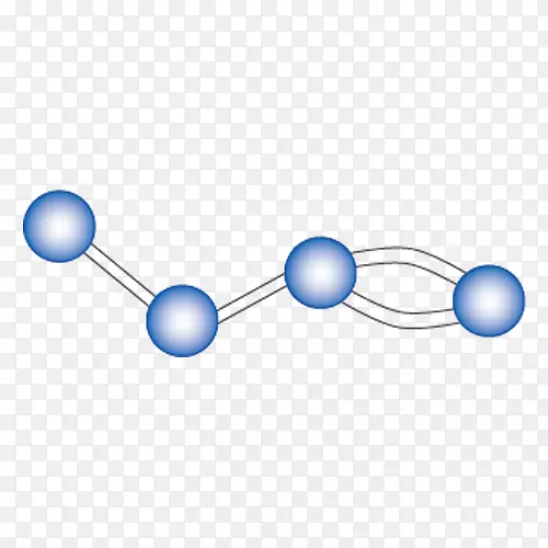 分子化学元素-四分子5俱乐部模型