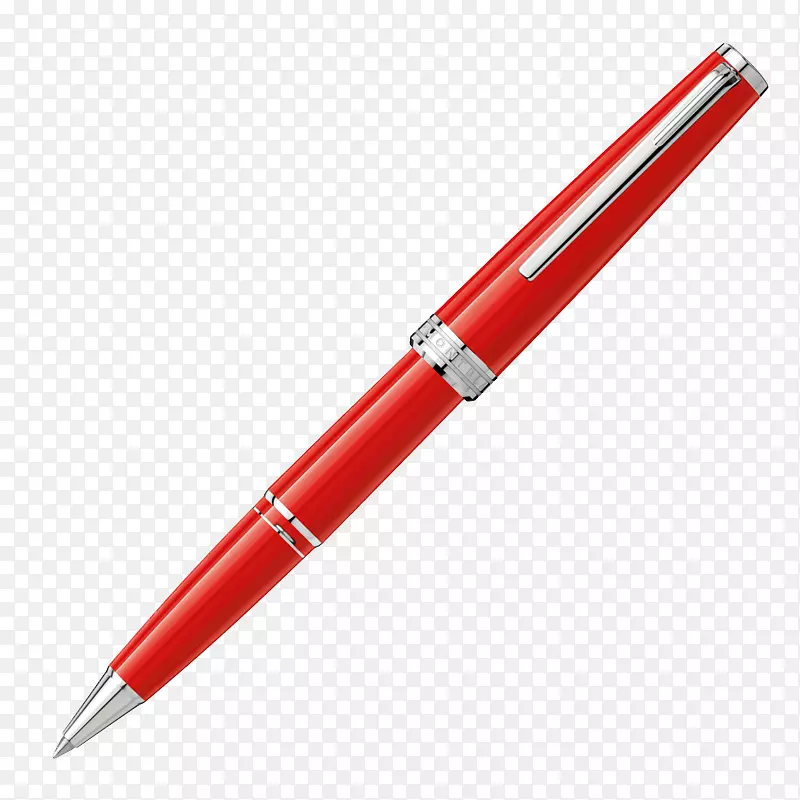 圆珠笔钢笔滚珠笔万宝龙红圆珠笔