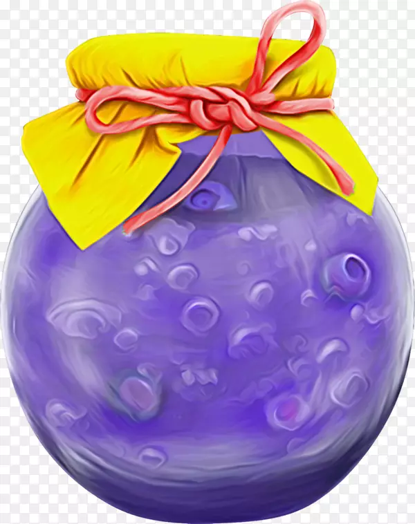 玻璃瓶紫色手绘紫色玻璃瓶