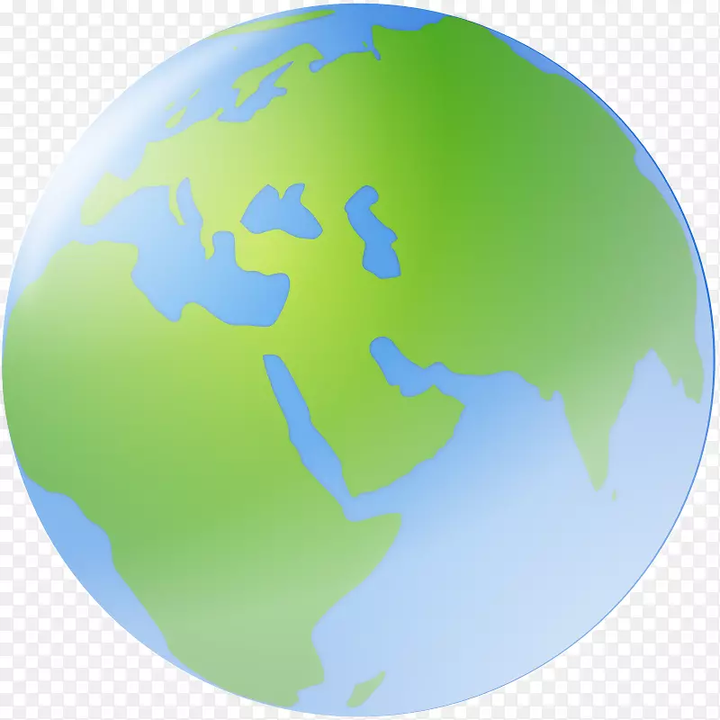地球球体天空-世界地球艺术