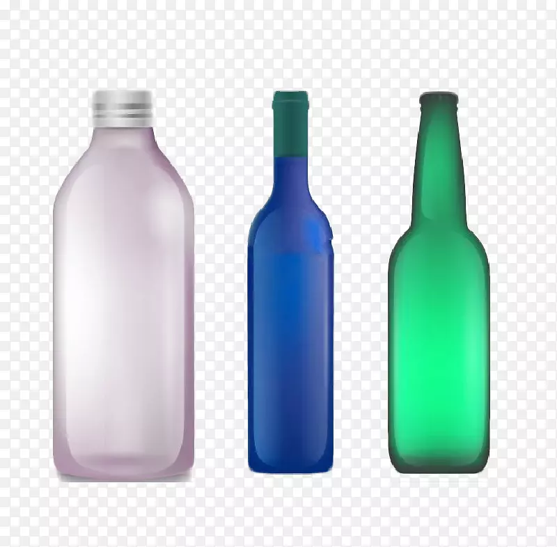 玻璃瓶饮料.空瓶，饮料瓶，无扣材料