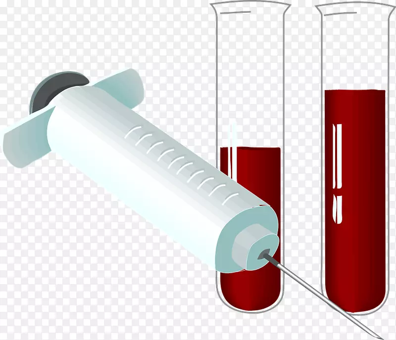 血液检验实验室试管夹艺术化学瓶