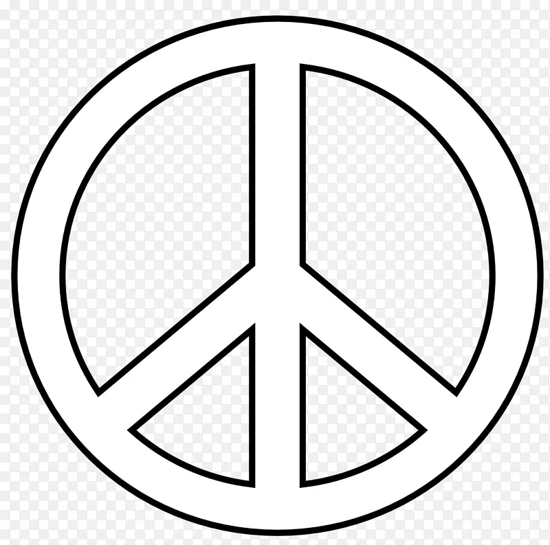 和平符号自由内容绘画剪贴画和平符号剪贴画