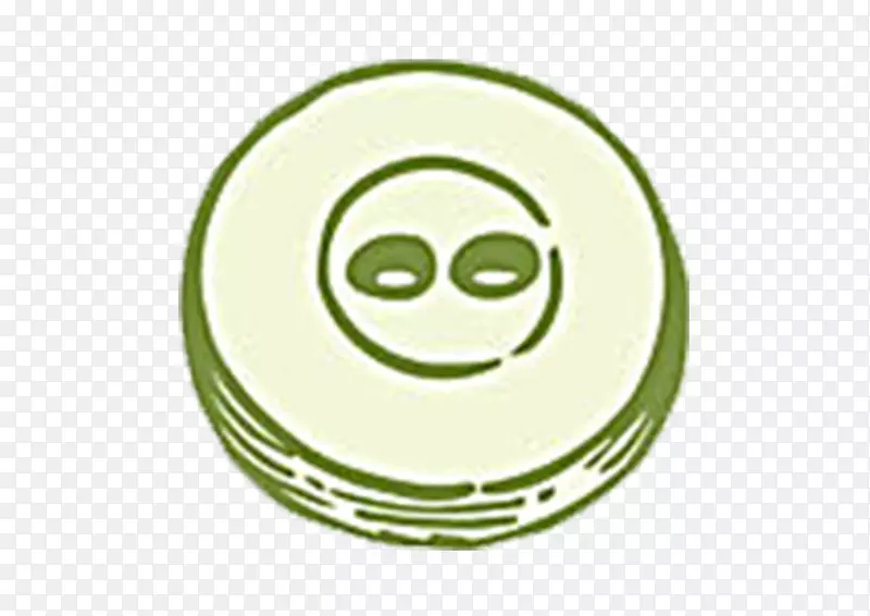 按钮设计师笑脸手绘按钮