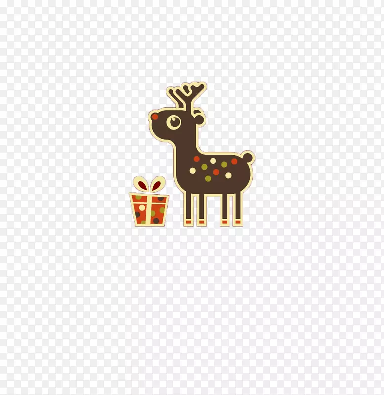 驯鹿圣诞老人圣诞夜鹿