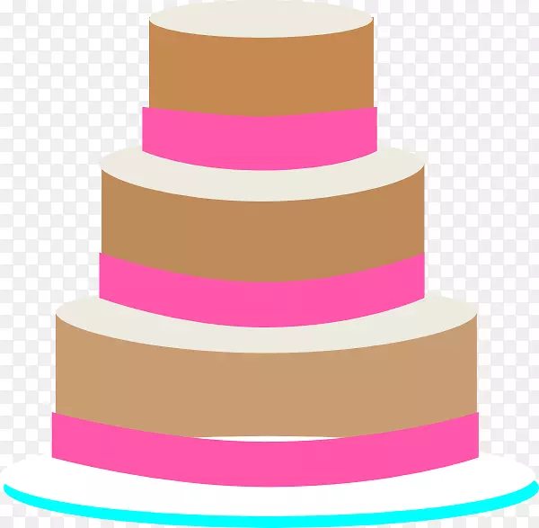 层蛋糕结婚蛋糕生日蛋糕糖霜巧克力蛋糕-婚礼蛋糕剪贴件