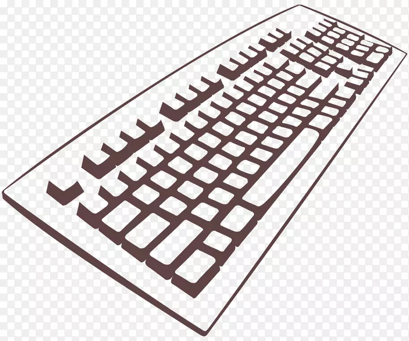 电脑键盘，笔记本电脑，戴尔，可伸缩图形，剪贴画.电脑键盘图片