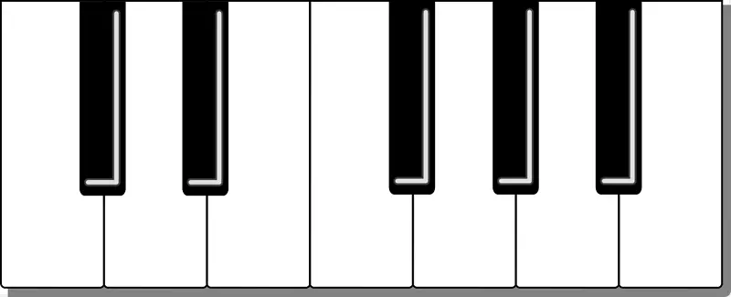 音乐键盘钢琴电子键盘剪贴画键盘上的图片