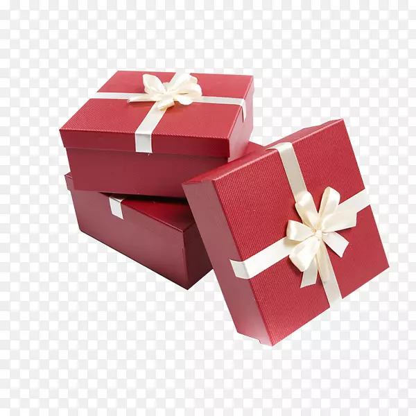 礼品盒鞋带结红白蝴蝶结礼盒