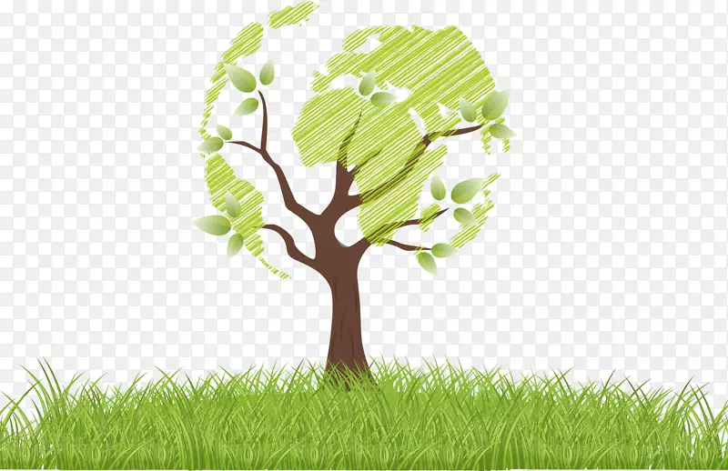 区块链技术：块链亚马逊的故事地球组织Kindle商店-绿色地球树