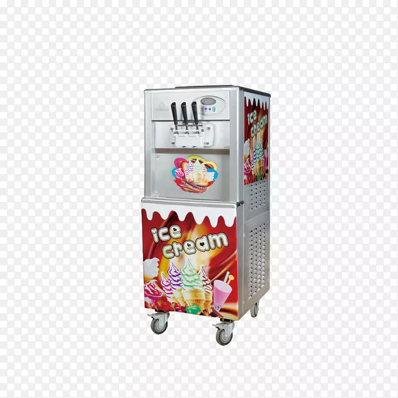炒冰淇淋冷冻酸奶浆-多功能冰淇淋机