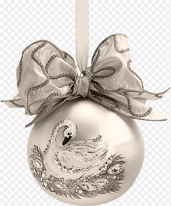新年圣诞装饰品圣诞树弓球