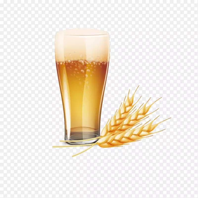 小麦啤酒计算机图标啤酒和小麦