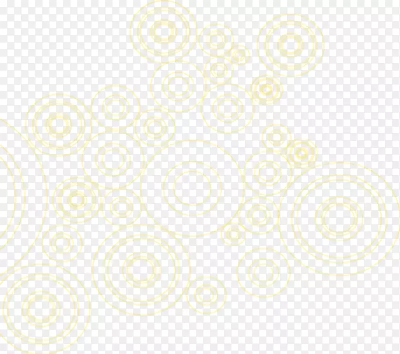 黄色图案-黄色圆圈创意