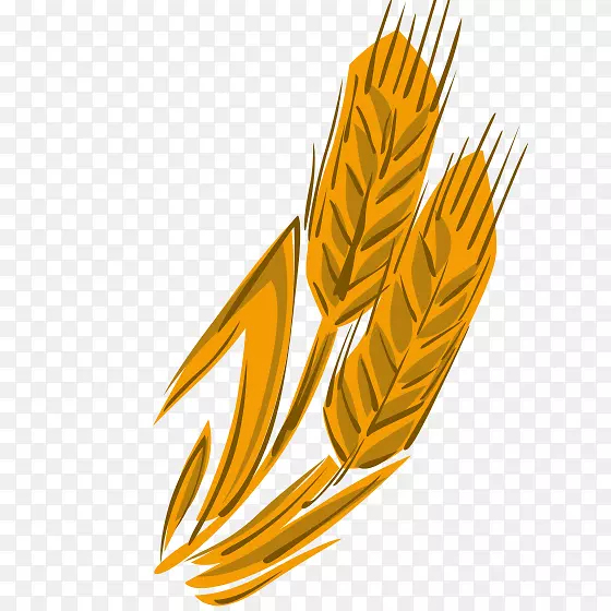 小麦电脑图标下载手绘成熟小麦