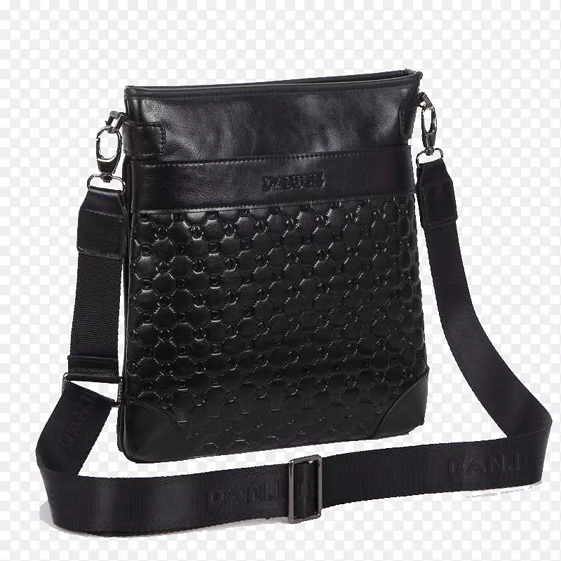 邮袋手提包背包肩-简单黑色背包