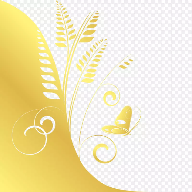 黄画镜-黄色小麦