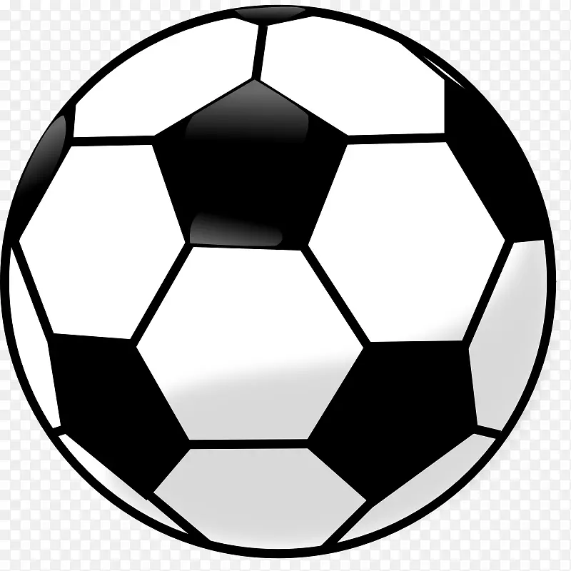 足球运动剪辑艺术-卡通足球图片