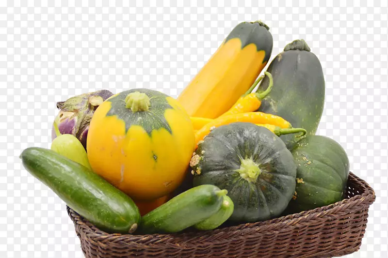葫芦素料理卡拉巴扎冬瓜蔬菜一篮子蔬菜