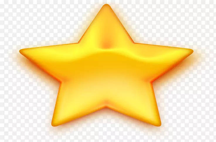 明星黄色电脑图标剪贴画-明星，明星装饰，淘宝材料