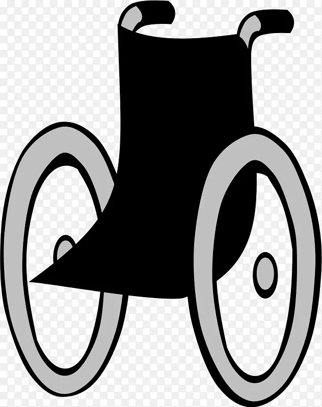 轮椅残疾电脑图标剪辑艺术.残疾标志
