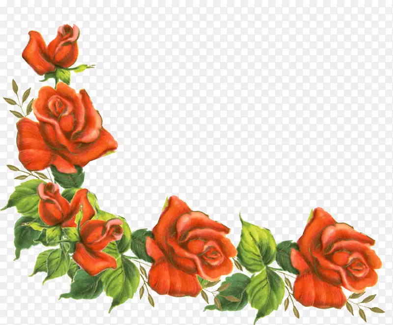 玫瑰花剪贴画玫瑰角剪贴画