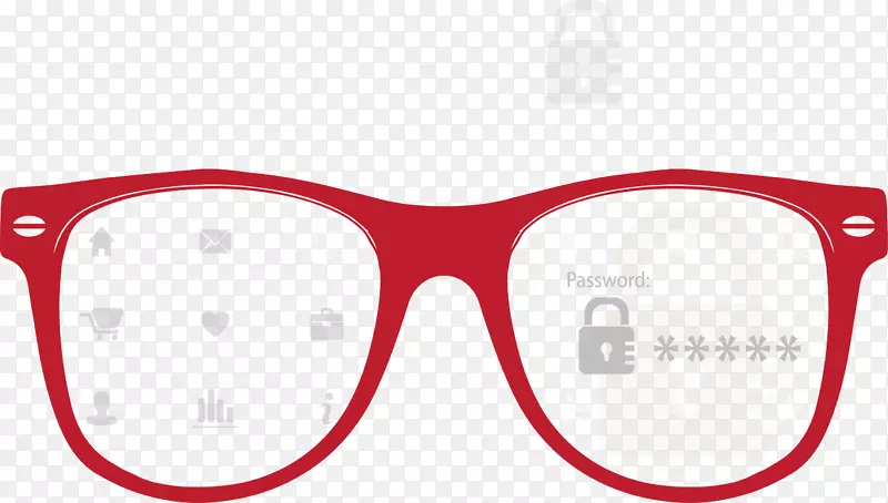 雷班航海家太阳镜红色眼镜镜框材料信息安全