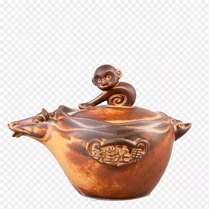 白茶茶壶陶瓷陶器古茶过滤器