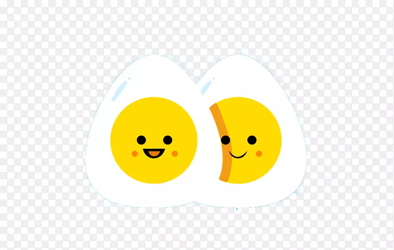 微笑蛋黄-两个鸡蛋切分