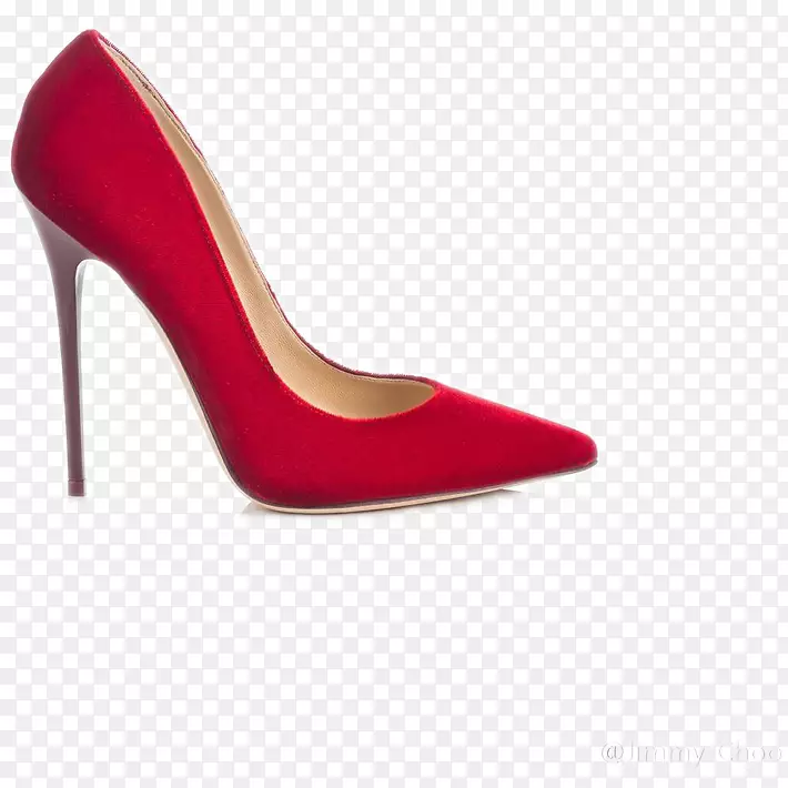 鞋跟高跟鞋设计师-红色高跟鞋