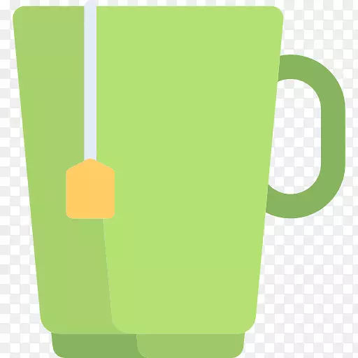 咖啡杯茶杯绿玻璃
