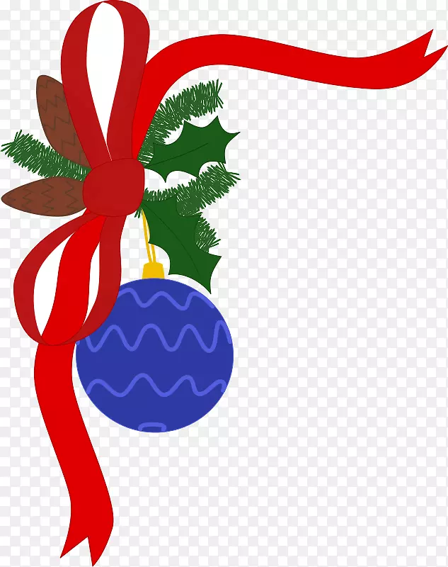 糖果手杖节日圣诞剪贴画-免费圣诞装饰剪贴画