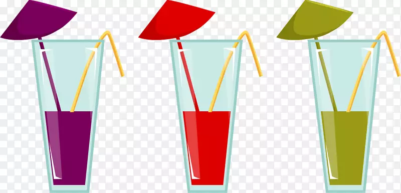 果汁玻璃杯.卡通玻璃材料